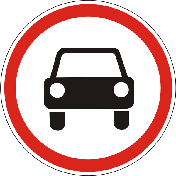 3.3 Mexanik transport vositalarining harakatlanishi taqiqlangan